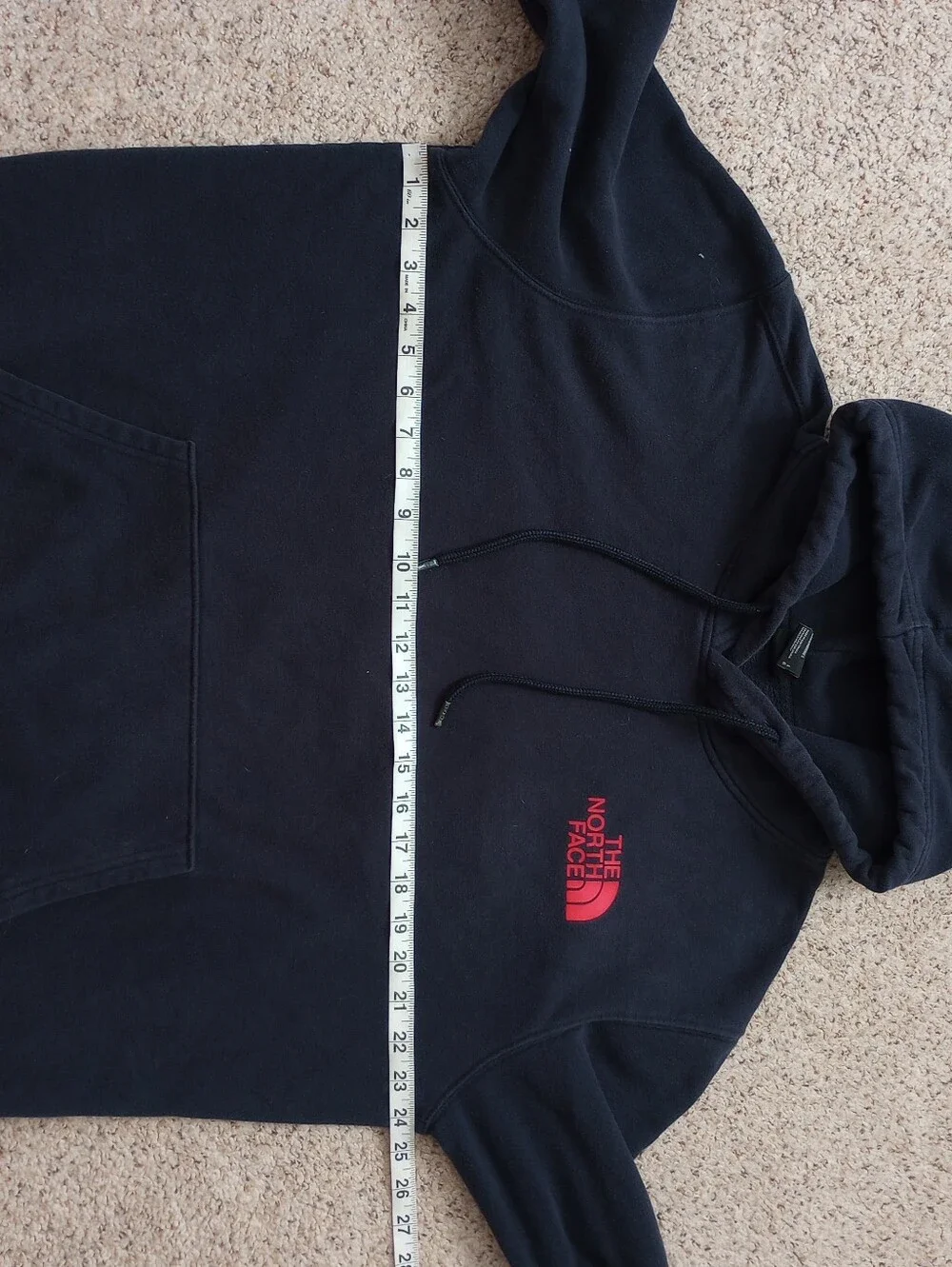 The North Face Hoodie Men's Large Blue & Red